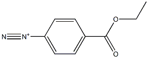 p-(Ethoxycarbonyl)benzenediazonium 结构式