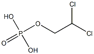 Phosphoric acid dihydrogen (2,2-dichloroethyl) ester 结构式