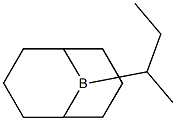 9-sec-Butyl-9-borabicyclo[3.3.1]nonane 结构式