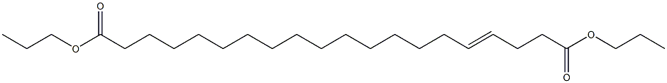 16-Icosenedioic acid dipropyl ester 结构式