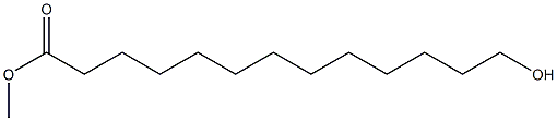 13-Hydroxytridecanoic acid methyl ester 结构式