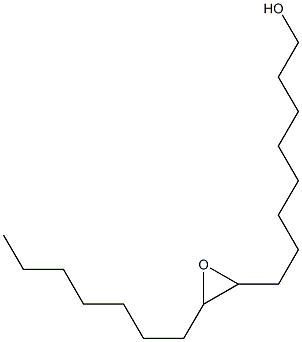 9,10-Epoxyheptadecan-1-ol 结构式