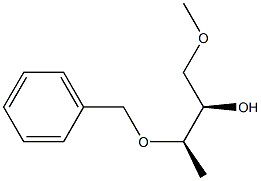 (2R,3R)-1-Methoxy-3-(benzyloxy)butan-2-ol 结构式