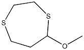 5-Methoxy-1,4-dithiepane 结构式