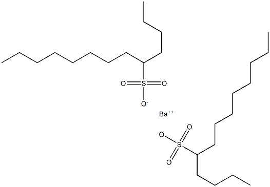 Bis(tridecane-5-sulfonic acid)barium salt 结构式