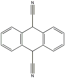 [9,10-Dihydroanthracene]-9,10-dicarbonitrile 结构式