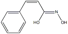 (Z)-3-Phenyl-2-propenehydroximic acid 结构式