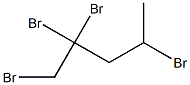 1,2,2,4-Tetrabromopentane 结构式