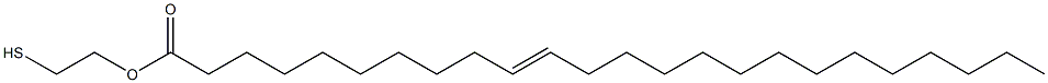 10-Tetracosenoic acid 2-mercaptoethyl ester 结构式