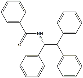 (-)-N-[(R)-1,2,2-Triphenylethyl]benzamide 结构式