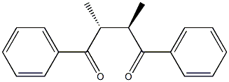 (2R,3R)-2,3-Dimethyl-1,4-diphenylbutane-1,4-dione 结构式