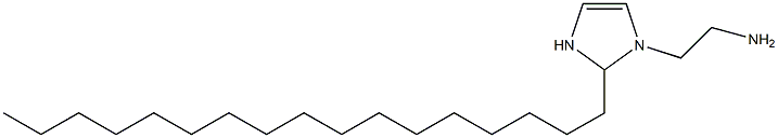 1-(2-Aminoethyl)-2-heptadecyl-4-imidazoline 结构式