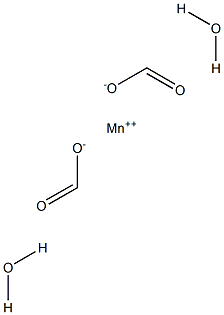 Manganese diformate dihydrate 结构式