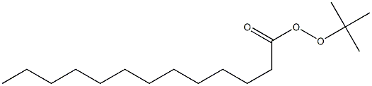 Tridecaneperoxoic acid 1,1-dimethylethyl ester 结构式