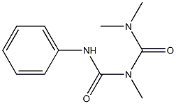 1-(Phenyl)-3-methyl-5,5-dimethylbiuret 结构式