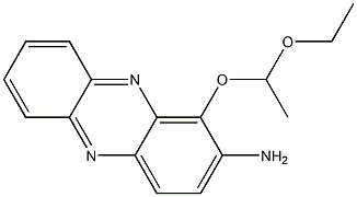 1-(1-Ethoxyethoxy)phenazin-2-amine 结构式