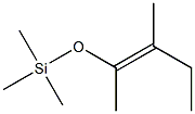 (E)-3-Methyl-2-(trimethylsilyloxy)-2-pentene 结构式