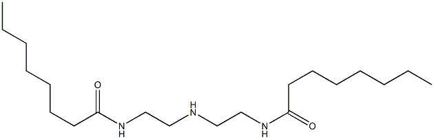 N,N'-(Iminobisethylene)bisoctaneamide 结构式