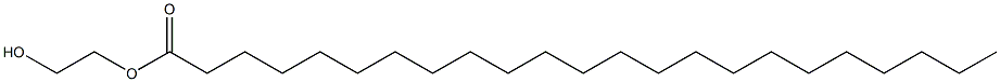 Tricosanoic acid 2-hydroxyethyl ester 结构式