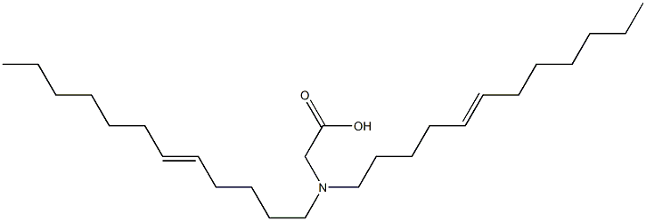 N,N-Di(5-dodecenyl)glycine 结构式