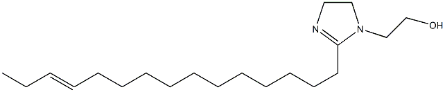 2-(12-Pentadecenyl)-2-imidazoline-1-ethanol 结构式