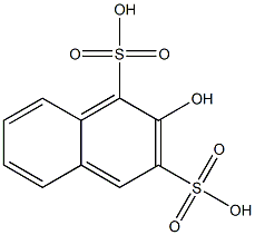 2-Naphthol disulfonic acid 结构式