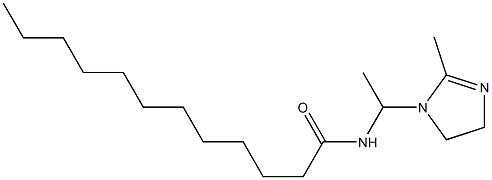 1-(1-Lauroylaminoethyl)-2-methyl-2-imidazoline 结构式