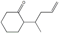 2-(1-Methyl-3-butenyl)cyclohexanone 结构式