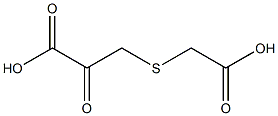 2-Oxo-4-thiaadipic acid 结构式