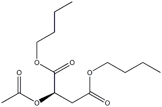 [R,(+)]-2-(Acetyloxy)succinic acid dibutyl ester 结构式