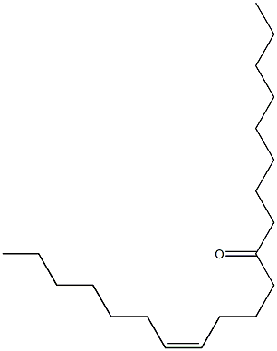 (13Z)-13-Icosen-9-one 结构式