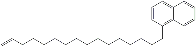 1-(15-Hexadecenyl)naphthalene 结构式