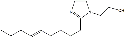 2-(5-Nonenyl)-2-imidazoline-1-ethanol 结构式