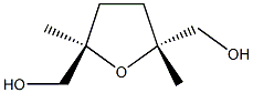 (2R,5R)-2,5-Dimethyltetrahydrofuran-2,5-bis(methanol) 结构式