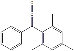 Phenyl(mesityl)ketene 结构式