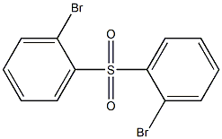 Bis(2-bromophenyl) sulfone 结构式