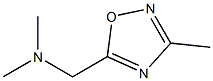 3-Methyl-5-(dimethylaminomethyl)-1,2,4-oxadiazole 结构式