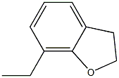 2,3-Dihydro-7-ethylbenzofuran 结构式