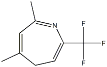 5,7-Dimethyl-2-trifluoromethyl-4H-azepine 结构式