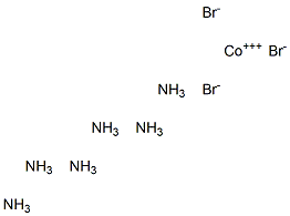 Hexamminecobalt(III) bromide 结构式