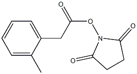 2-Methylbenzeneacetic acid succinimidyl ester 结构式