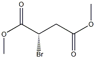 [S,(-)]-Bromosuccinic acid dimethyl ester 结构式