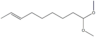 7-Nonenal dimethyl acetal 结构式