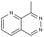 8-Methylpyrido[2,3-d]pyridazine 结构式