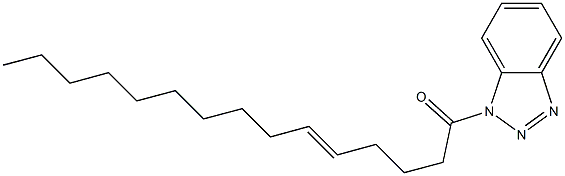 1-(5-Pentadecenoyl)-1H-benzotriazole 结构式