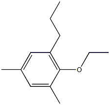 1-Ethoxy-2,4-dimethyl-6-propylbenzene 结构式