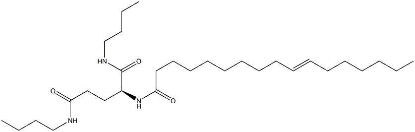 N2-(10-Heptadecenoyl)-N1,N5-dibutylglutaminamide 结构式