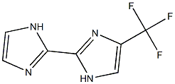 4-Trifluoromethyl-2,2'-bi[1H-imidazole] 结构式