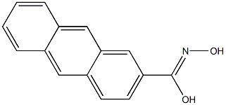 Anthracene-2-carbohydroximic acid 结构式