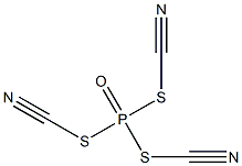 Phosphoryltri(thiocyanate) 结构式